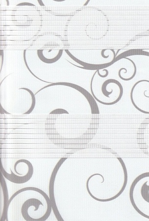 Рулонные шторы день-ночь для проема Марино, серый 953